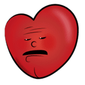 the little red hearts sticker #4657999