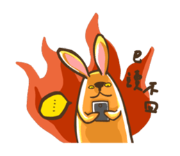 Big Rabbit P sticker #4658218