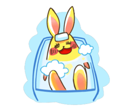 Big Rabbit P sticker #4658236