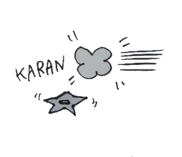 The hunger of the monkey. sticker #4658470