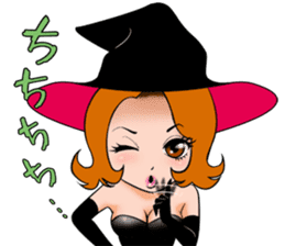 KAWAII Beauty witch sticker #4658500