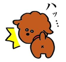 Pretty Poodle sticker #4658570