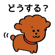 Pretty Poodle sticker #4658576