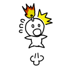 little candle sticker #4658971