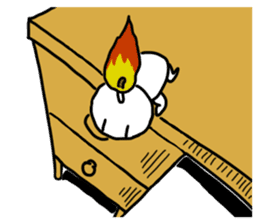 little candle sticker #4658975