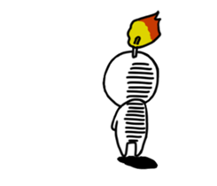 little candle sticker #4658979