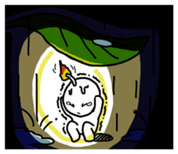 little candle sticker #4658983