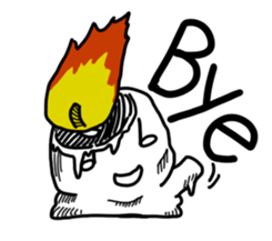 little candle sticker #4658988