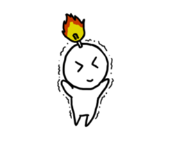 little candle sticker #4658992