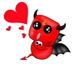 Devil fly sticker #4659234