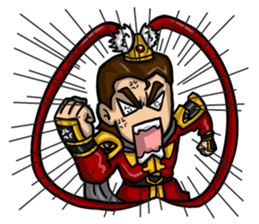 Ryo's Three Kingdom Comic Strip sticker #4659978