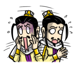 Ryo's Three Kingdom Comic Strip sticker #4659981
