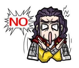 Ryo's Three Kingdom Comic Strip sticker #4659995