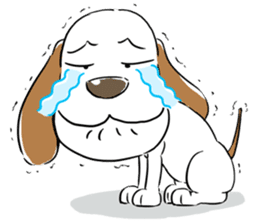 Cute Puppy 'Wini' in Roland Embley sticker #4660060