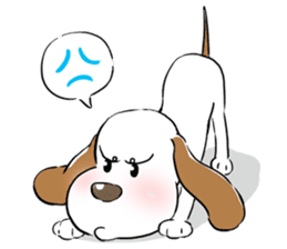 Cute Puppy 'Wini' in Roland Embley sticker #4660064