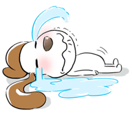 Cute Puppy 'Wini' in Roland Embley sticker #4660068