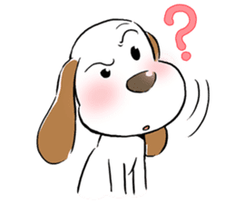 Cute Puppy 'Wini' in Roland Embley sticker #4660072