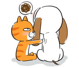 Cute Puppy 'Wini' in Roland Embley sticker #4660079