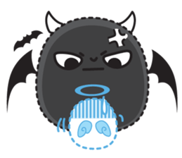 AWhite sticker #4660409