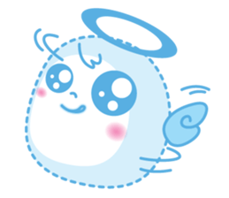 AWhite sticker #4660424