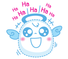 AWhite sticker #4660432