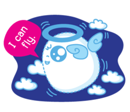 AWhite sticker #4660435