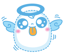 AWhite sticker #4660447