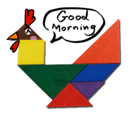 Tangram Symbols sticker #4660968