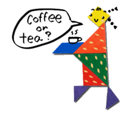 Tangram Symbols sticker #4660971