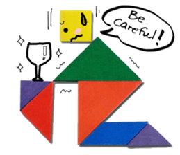 Tangram Symbols sticker #4660972