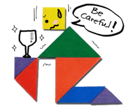 Tangram Symbols sticker #4660972