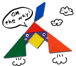 Tangram Symbols sticker #4660974