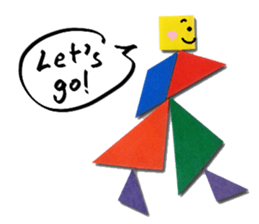 Tangram Symbols sticker #4660977