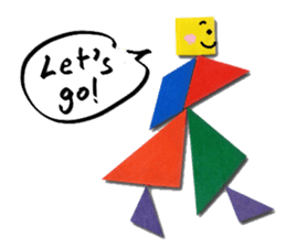 Tangram Symbols sticker #4660977