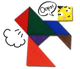 Tangram Symbols sticker #4660979