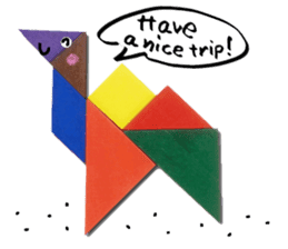 Tangram Symbols sticker #4660981