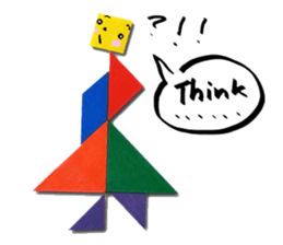 Tangram Symbols sticker #4660984