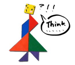 Tangram Symbols sticker #4660984