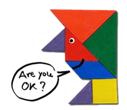 Tangram Symbols sticker #4660985