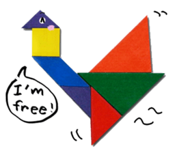 Tangram Symbols sticker #4660986