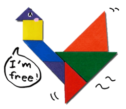 Tangram Symbols sticker #4660986