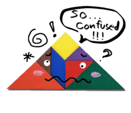 Tangram Symbols sticker #4660989