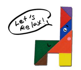 Tangram Symbols sticker #4660990