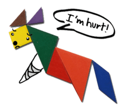 Tangram Symbols sticker #4660995