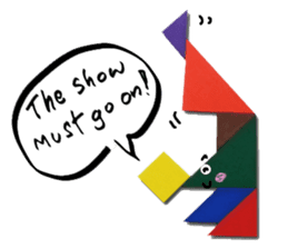 Tangram Symbols sticker #4660999