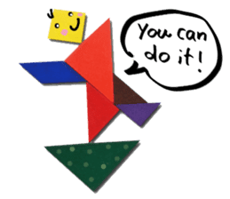 Tangram Symbols sticker #4661004