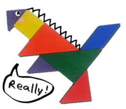 Tangram Symbols sticker #4661006