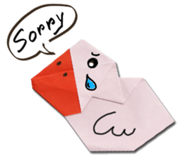 Origami Animals sticker #4661373