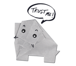 Origami Animals sticker #4661377