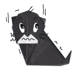 Origami Animals sticker #4661378